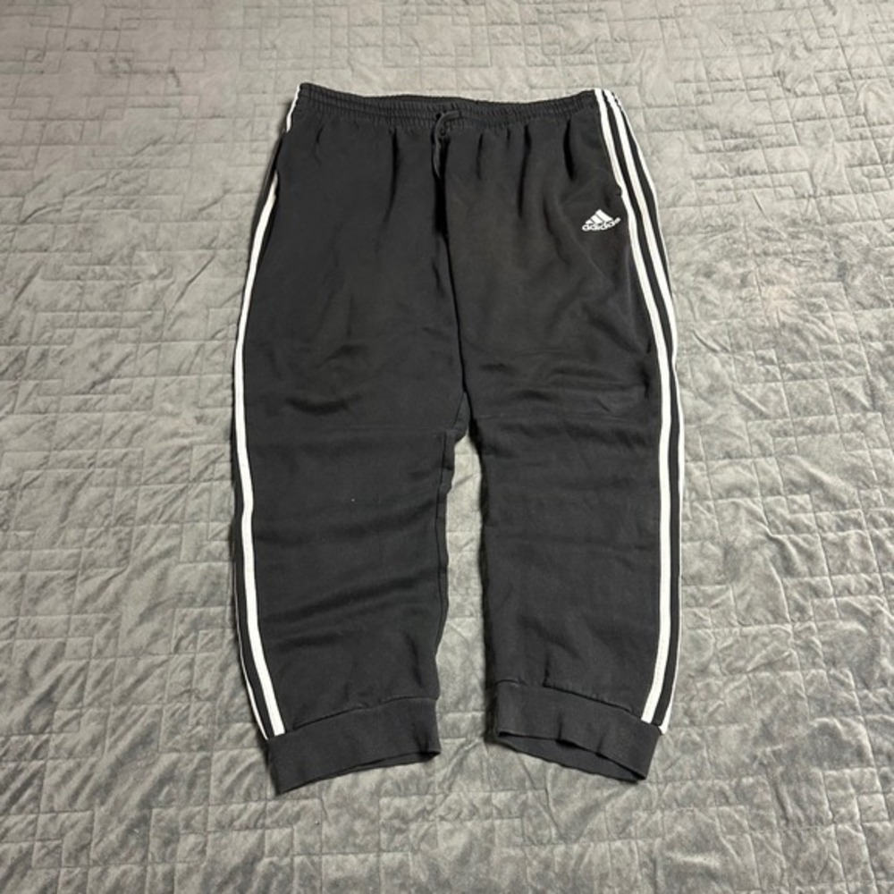 Vintage y2k Adidas Striped Embroidered Baggy Essential Sweatpants